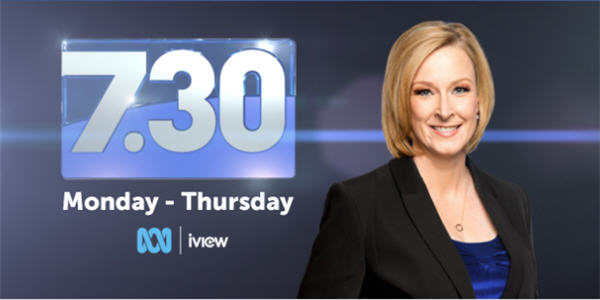 Jacinda Ardern was interviewed on ABC 7.30 this evening.