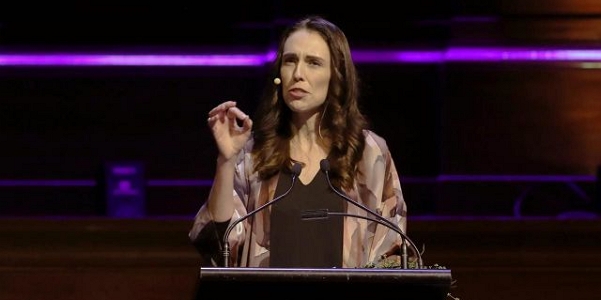 PM Jacinda Ardern says NZ is open for business but still faced a grilling from Australian financial leaders.
