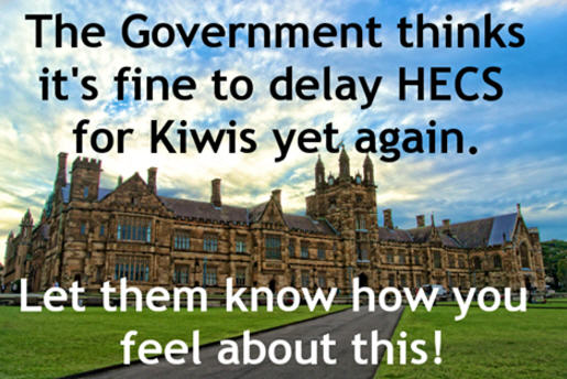 The LNP Government are unlikely support a Bill to enable some Kiwis access to student loans.