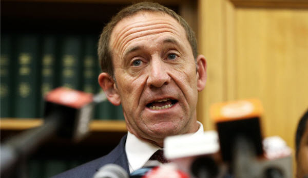 Minister of Justice Andrew Little. (Photo: Hagen Hopkins/Getty Images)