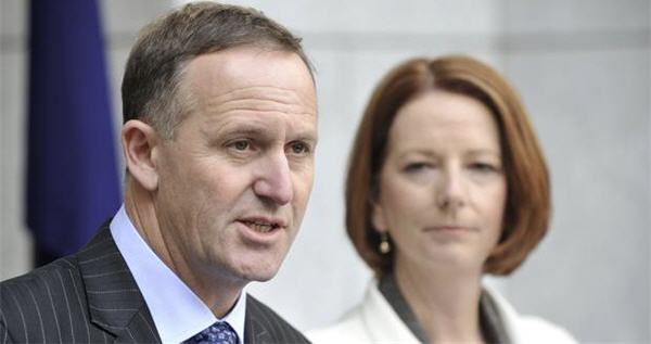 PM Julia Gillard is heading to Queestown for annual trans-Tasman talks with NZ PM John Key. (File photo NZ Herald)