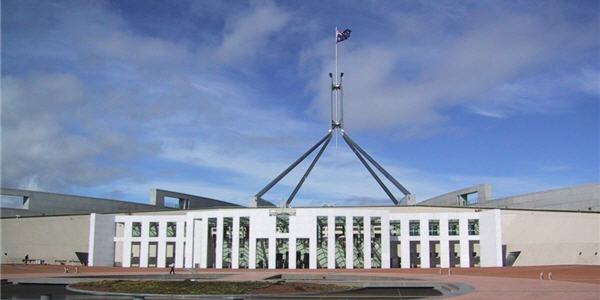 New Parliament House, Canberra. (Photo: Wikimedia)
