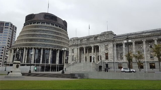 Parliament buildings, Wallington NZ (Photo: L Cox)
