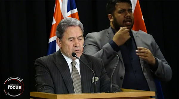 Winston Peters spoke out against Australia over detention of 17-year-old New Zealander, in breach of the UN Convention on the Rights of the Child. (Photo: NZ Herald).
