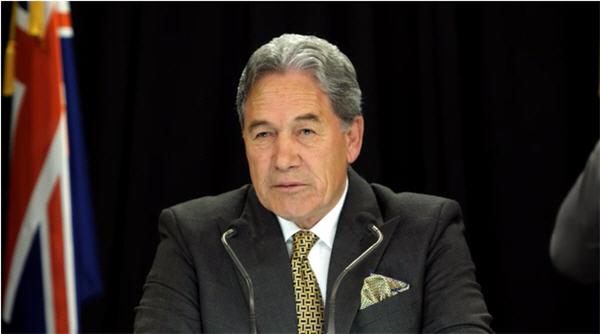 Winston Peters gives a press conference following cabinet meeting. (Photo: NZH)