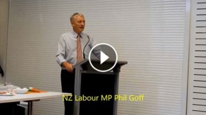 Phil Goff speaking at Oz Kiwi Sydney meeting