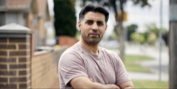 Allah Noor at his home in Dandenong, Melbourne VIC.