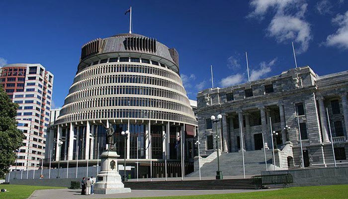 Parliament buidlings, Wellington. Photo: Tomson & Tolsen.