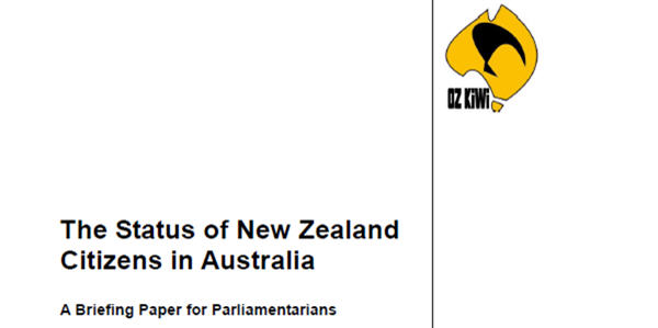 Oz Kiwi Briefing paper - the history of the trans-Tasman relationship.
