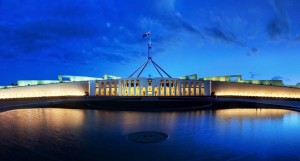 Australian Parliament House, Canberra.